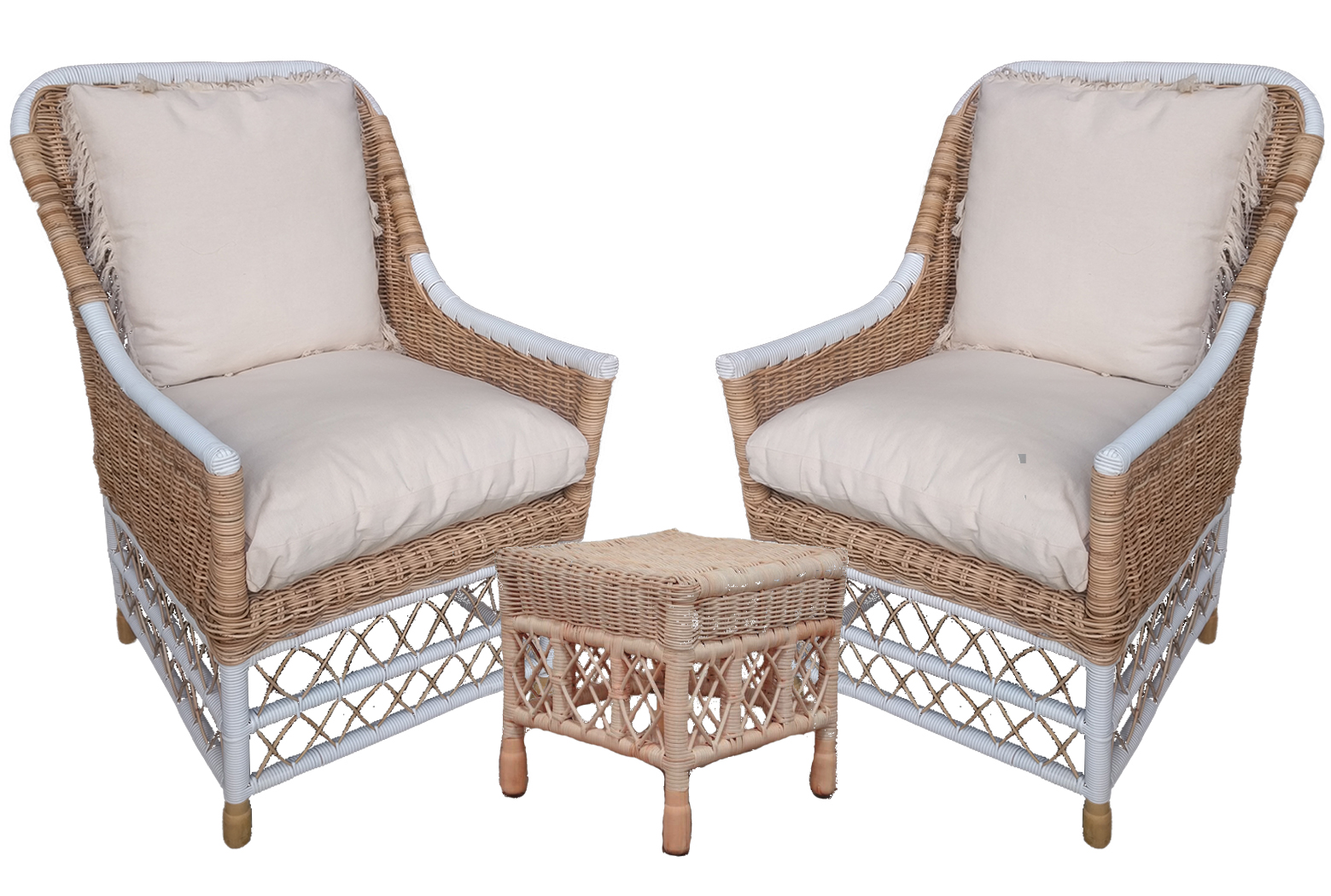 Coastal 3 Piece Set White